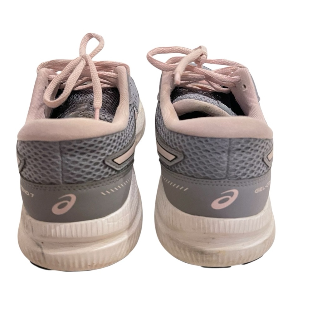 ASICS Gel Contend 7 Women's Sneakers in Gray and Pink Running Shoes - Picture 5 of 8